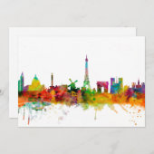 Paris France Skyline (Front/Back)