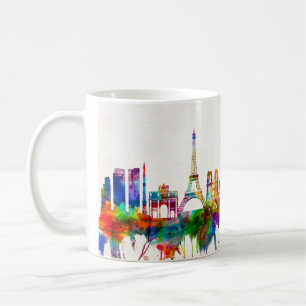 Paris France Skyline Coffee Mug