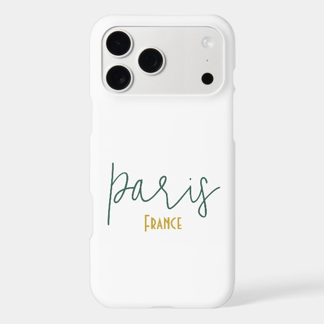 Paris, France Souvenir Case-Mate iPhone Case (Back)
