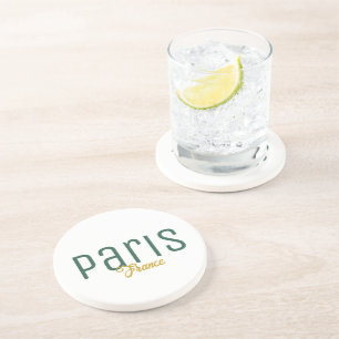 Paris, France Souvenir Coaster
