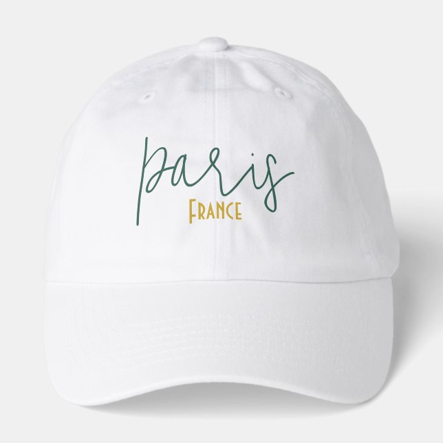 Paris, France Souvenir Hat (Front)