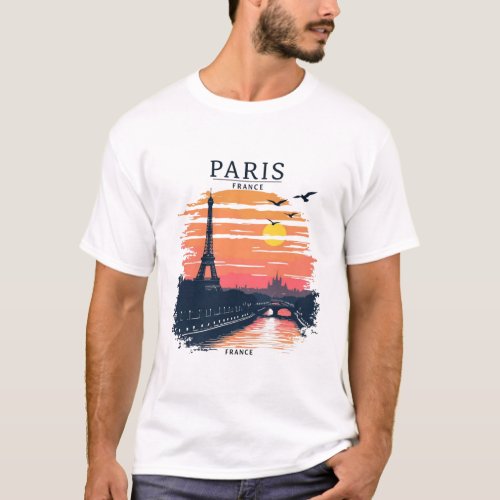 PARIS FRANCE T_Shirt