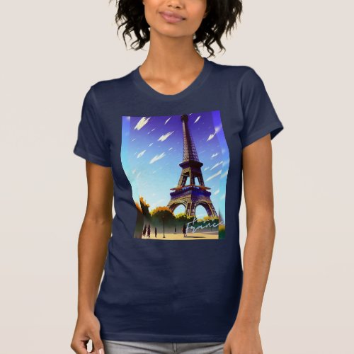 Paris France T_Shirt