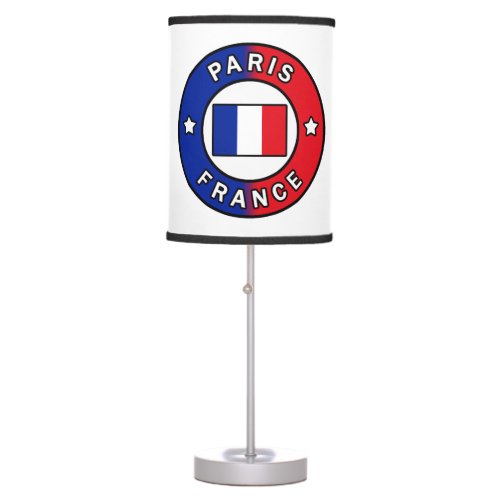 Paris France Table Lamp