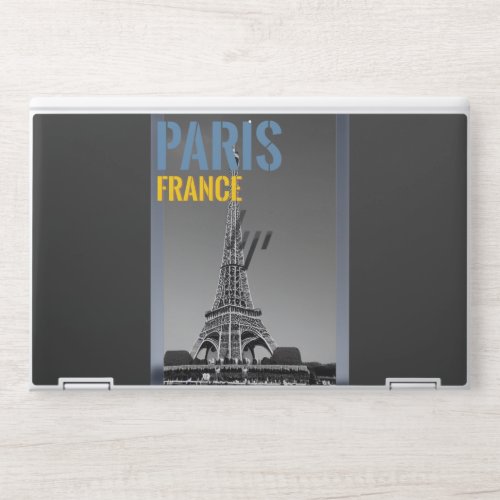 Paris France   Throw Pillow HP Laptop Skin