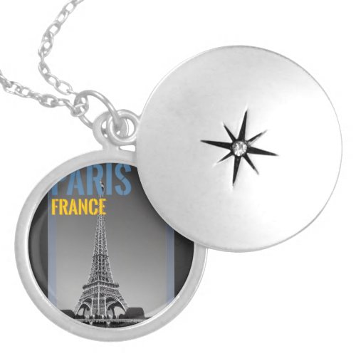Paris France   Throw Pillow Locket Necklace