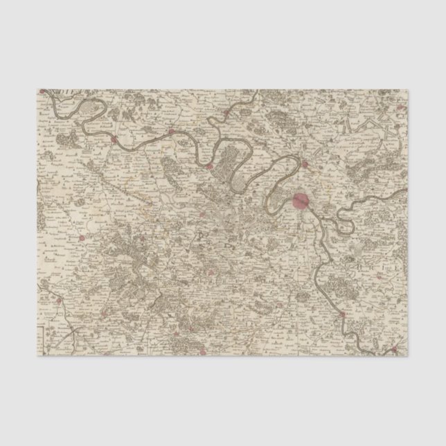 Paris France Tissue Paper (Front)