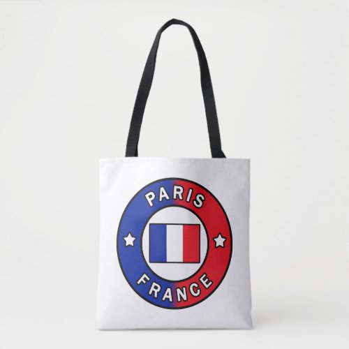 Paris France Tote Bag
