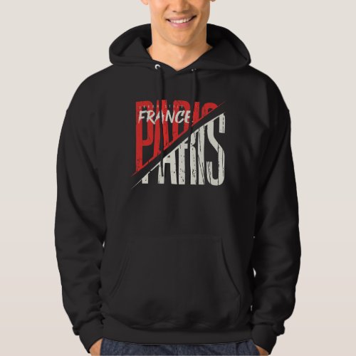 Paris France urban style clothing Paris style Hoodie