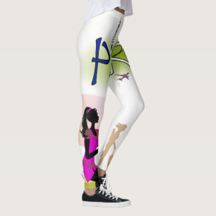 Paris France Vacation Leggings