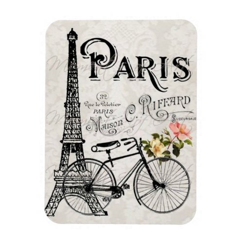 Paris France _ Vintage Magnet