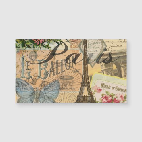 Paris France Vintage Travel Colorful Artwork