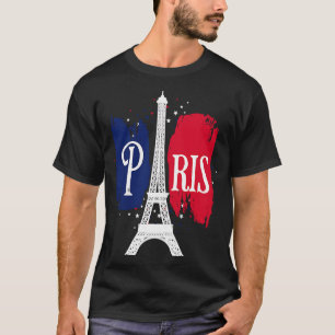 Paris French Eiffel Tower European French Paris At T-Shirt