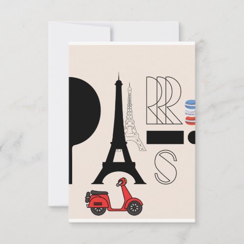 PARIS FRENCH POSTCARD