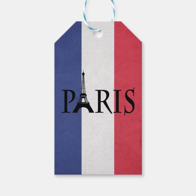 Paris Gift Tags (Front)