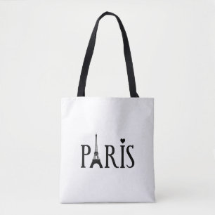 Paris - Graphic Art Tote Bag