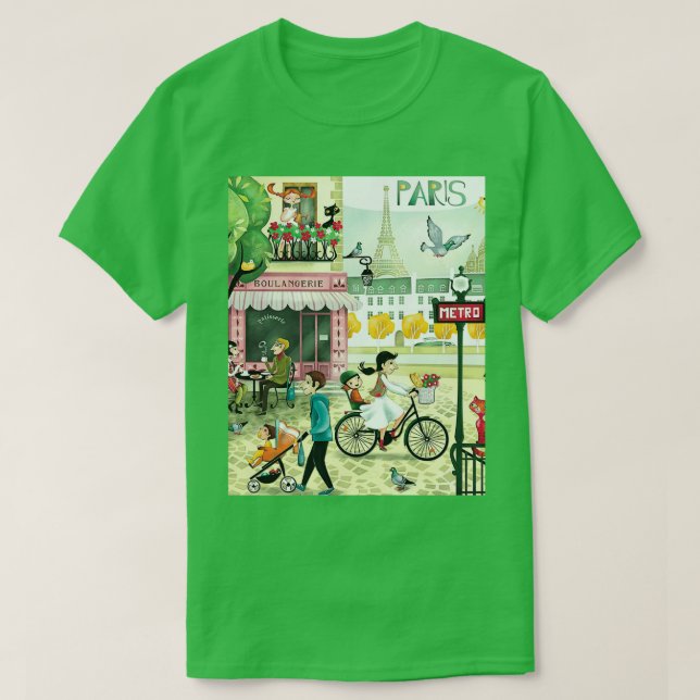 Paris Graphic TShirt (Design Front)