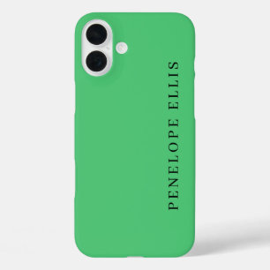 Paris Green Unique Original Classical Professional iPhone 16 Plus Case