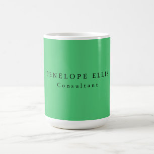 Paris Green Unique Original Classical Professional Coffee Mug