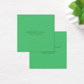 Paris Green Unique Original Classical Profile Card (Desk)