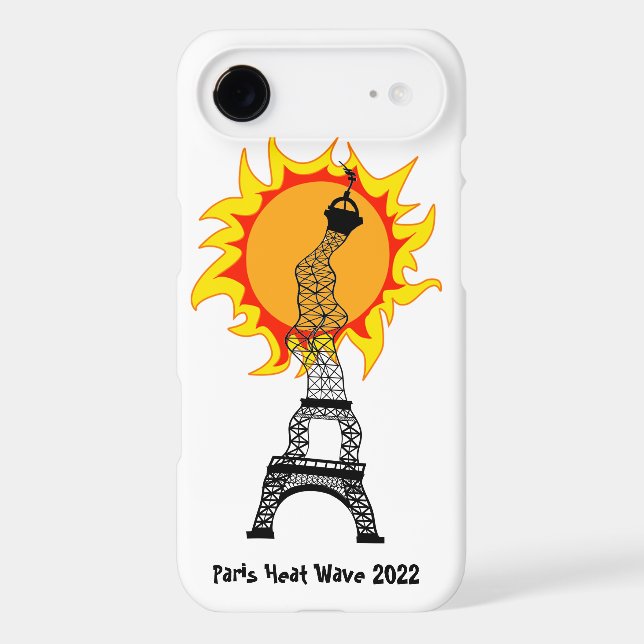 Paris Heat Wave 2022 Case-Mate iPhone Case (Back)