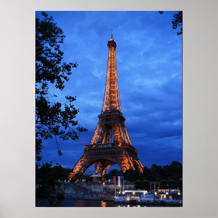 Paris Highlights Poster | Zazzle