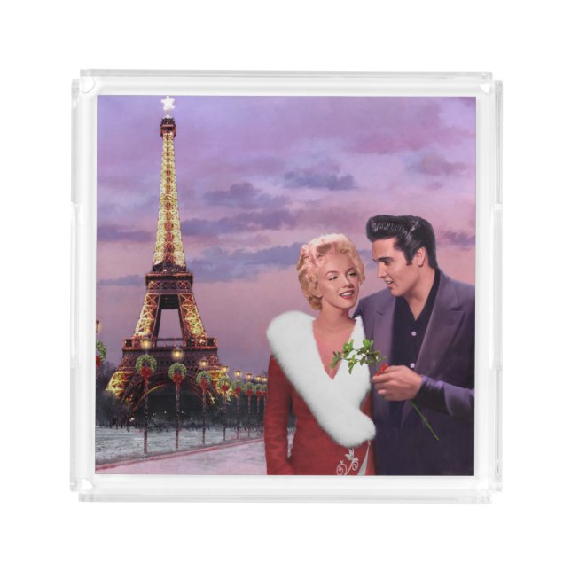 Paris Holiday Acrylic Tray (Front)