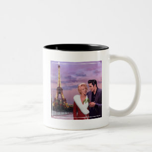 Paris Holiday Two-Tone Coffee Mug