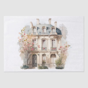Paris Home Watercolor Tissue Paper