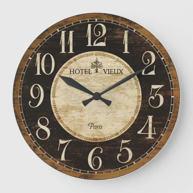 Paris Hotel Clock | Zazzle