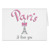 Paris I love you (Front Horizontal)