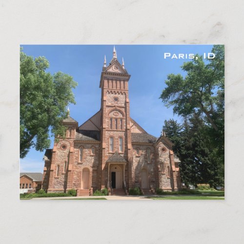 Paris _ Idaho Postcard