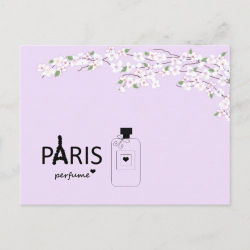 Paris in Bloom Postcard