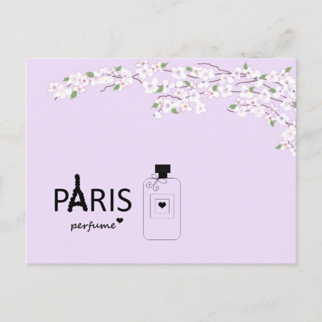 Paris in Bloom Postcard (Front)