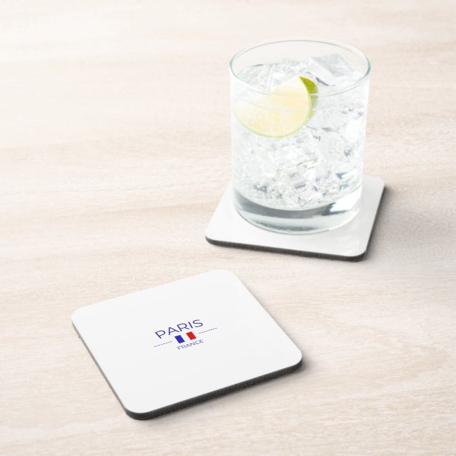 paris in France Beverage Coaster (Right Side)