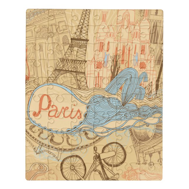 Paris in France Jigsaw Puzzle (Puzzle Vertical)