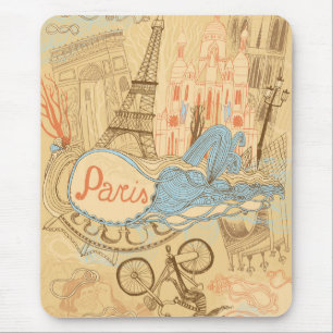 Paris in France Mouse Pad