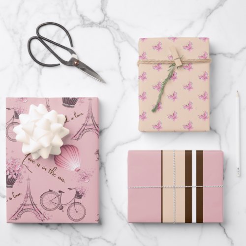 Paris In Spring Wrapping Paper Sheets
