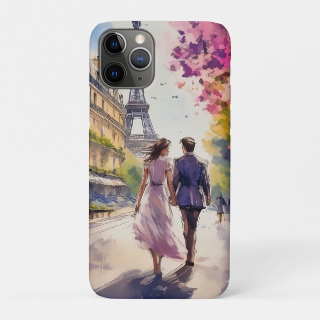 Paris in the spring Case-Mate iPhone case (Back)