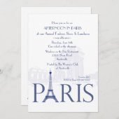 Paris Invitation (Front/Back)