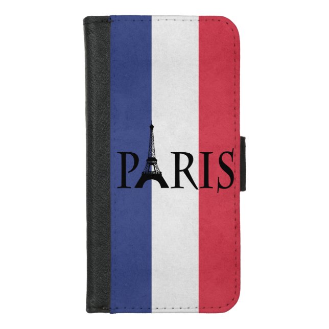 Paris iPhone Wallet Case (Front)
