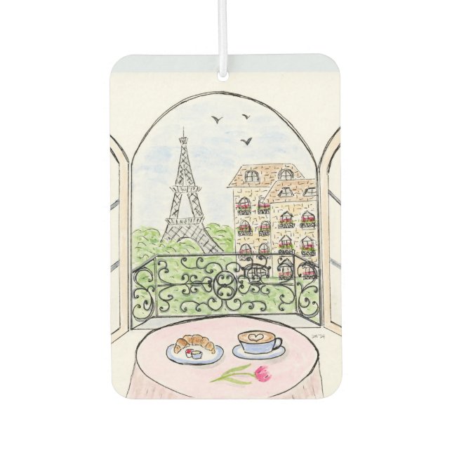 Paris is a Good Idea Air Freshener (Front)