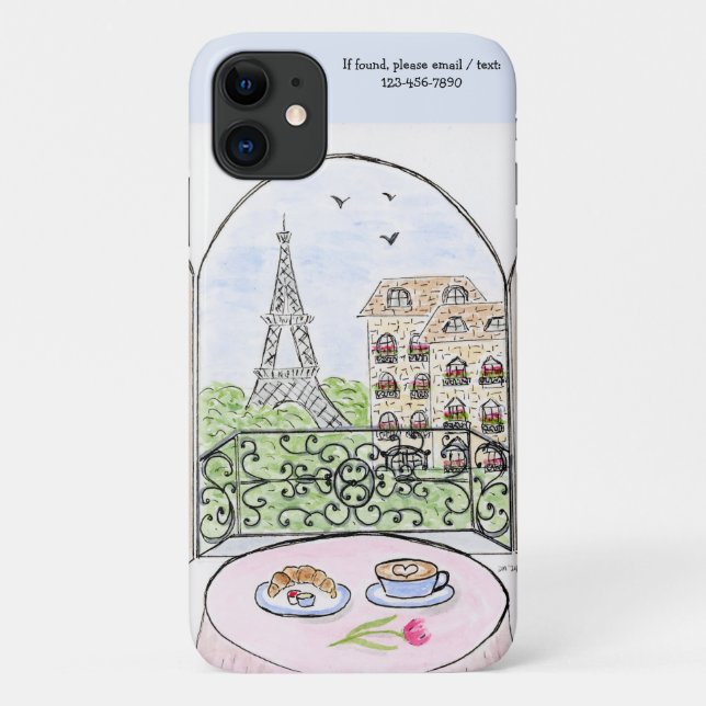 Paris is a Good Idea Case-Mate iPhone Case (Back)