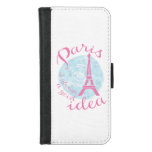 Paris is always a good idea iPhone 8/7 wallet case