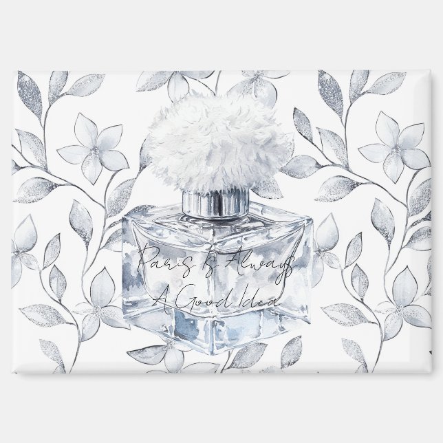 Paris is always a good idea perfume leaves magnet (Front)