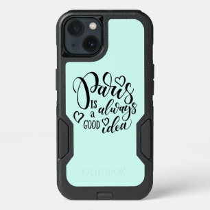 Paris Is Always A Good Idea Script iPhone 13 Case