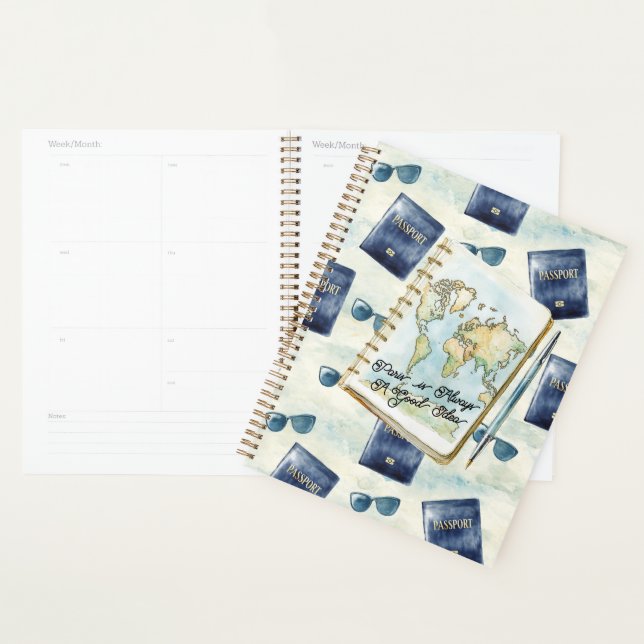 Paris is Always A Good Idea Travel Notebook (Display)