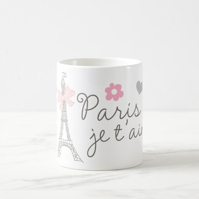 Paris Je T'aime Coffee Mug (Center)