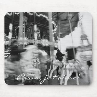 Paris, je t'aime! mouse pad