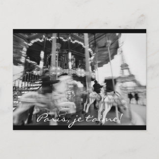 Paris, je t'aime! Postcard
